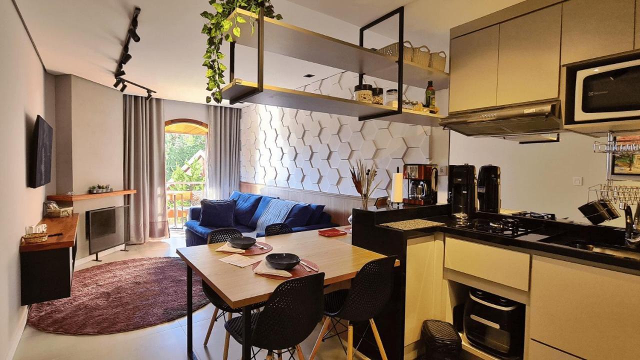 Апартаменти Duplex Luxo Com Piscina Aquecida, Lareira E Wifi Кампус-ду-Жордан Екстер'єр фото