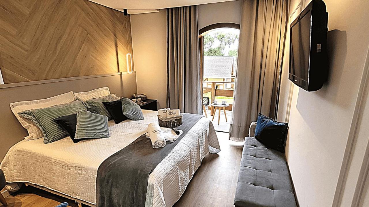 Апартаменти Duplex Luxo Com Piscina Aquecida, Lareira E Wifi Кампус-ду-Жордан Екстер'єр фото