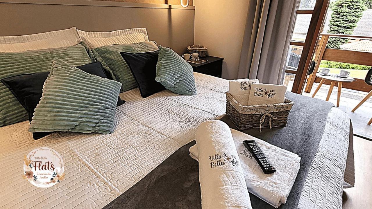 Апартаменти Duplex Luxo Com Piscina Aquecida, Lareira E Wifi Кампус-ду-Жордан Екстер'єр фото