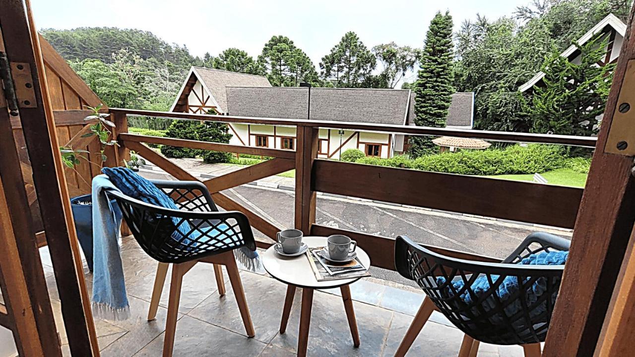 Апартаменти Duplex Luxo Com Piscina Aquecida, Lareira E Wifi Кампус-ду-Жордан Екстер'єр фото