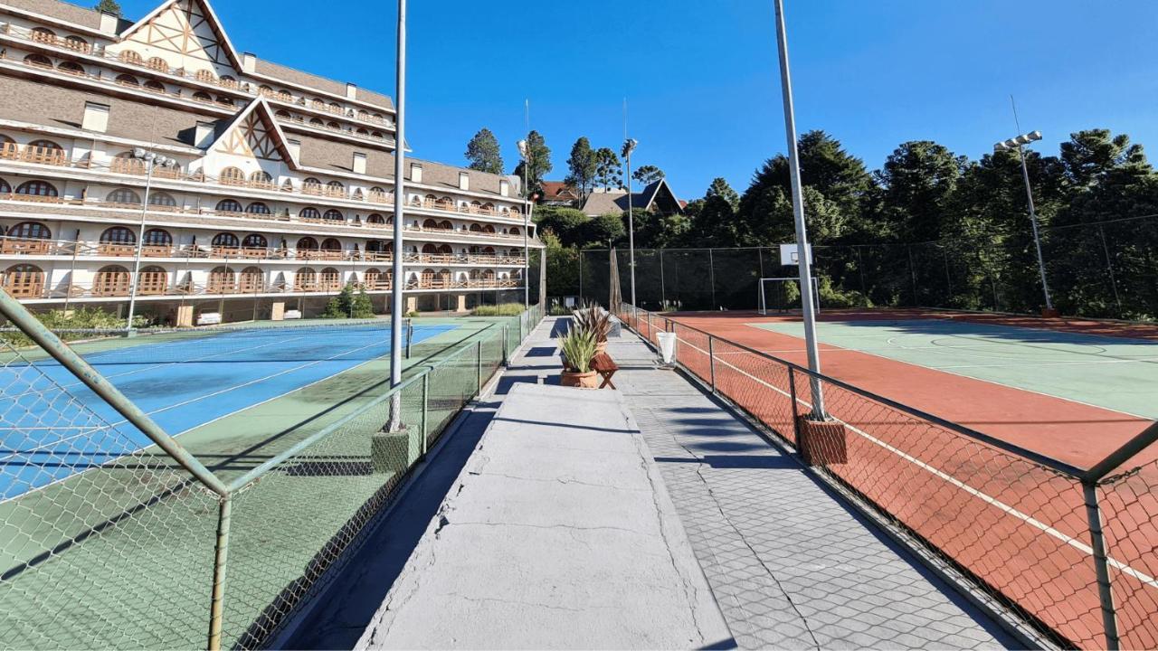 Апартаменти Duplex Luxo Com Piscina Aquecida, Lareira E Wifi Кампус-ду-Жордан Екстер'єр фото